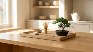 scopri la regola giapponese del “ma” che trasforma le pulizie in cucina in un'attività semplice e senza fatica, mantenendo ogni angolo pulito con facilità.