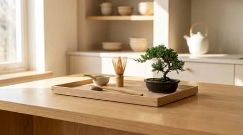 scopri la regola giapponese del “ma” che trasforma le pulizie in cucina in un'attività semplice e senza fatica, mantenendo ogni angolo pulito con facilità.